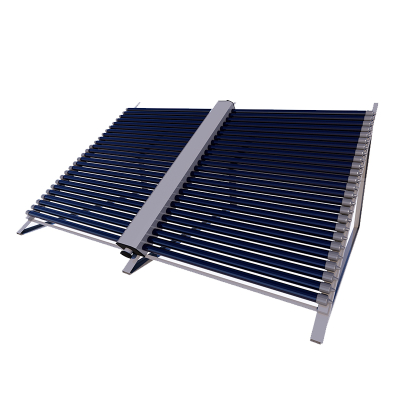 Вакуумный коллектор с поперечной вставкой