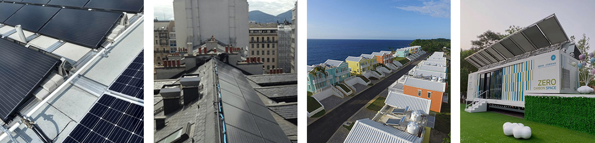 Встроенный солнечный водонагреватель