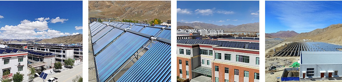 Встроенный солнечный водонагреватель